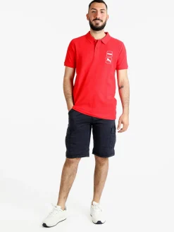 Lonsdale Polo in cotone da uomo manica corta