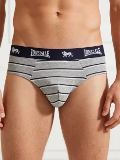 Lonsdale Slip uomo a righe in cotone