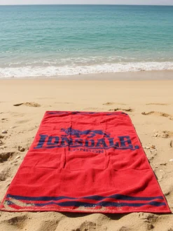 Lonsdale Telo mare in spugna - rosso