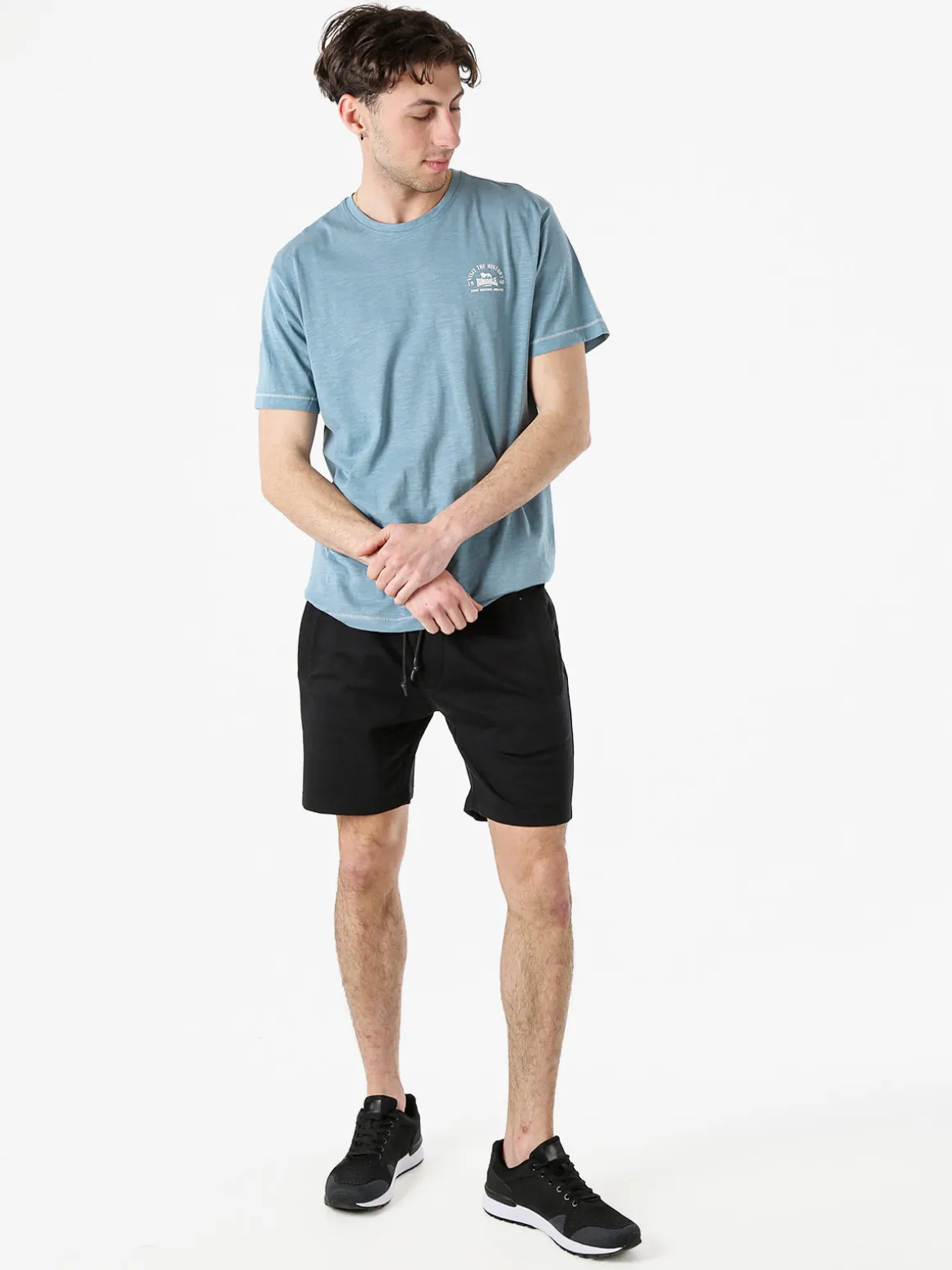 Lonsdale T-shirt da uomo in cotone - avion