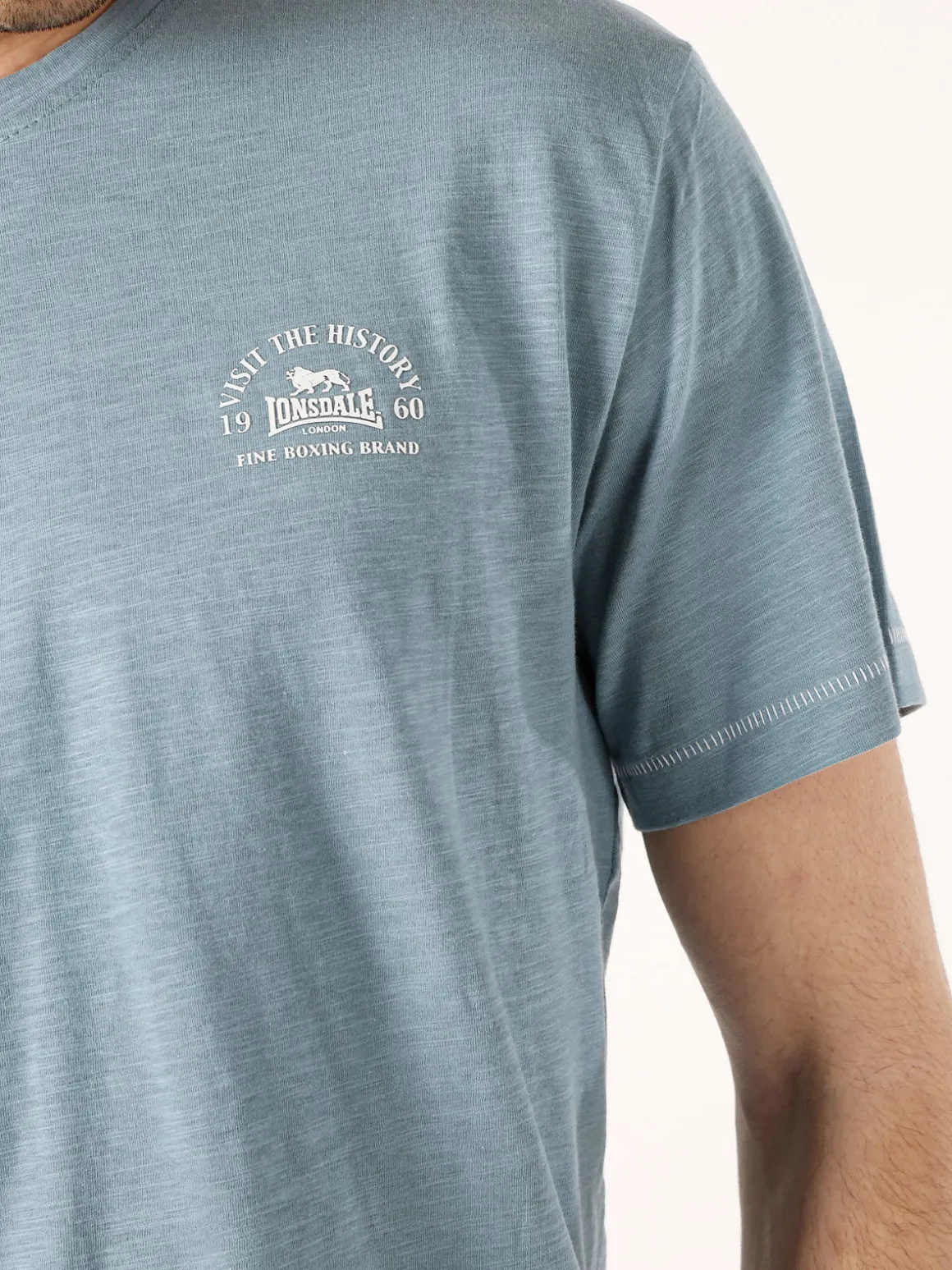 Lonsdale T-shirt da uomo in cotone - avion
