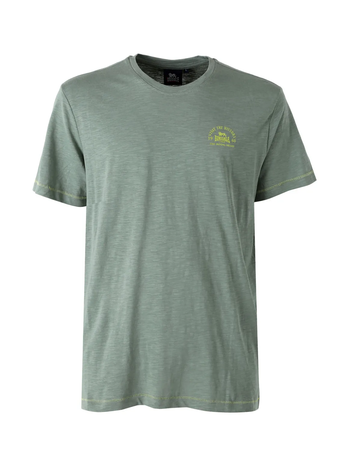 Lonsdale T-shirt da uomo in cotone - pistacchio