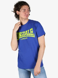 Lonsdale T-shirt da uomo in cotone con logo