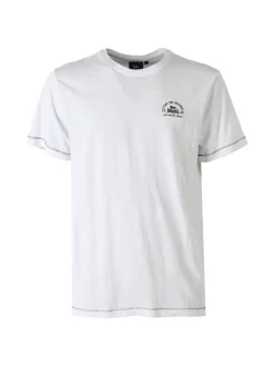 Lonsdale T-shirt da uomo in cotone - bianco