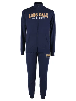 Lonsdale Tuta da uomo 2 pezzi con zip intera