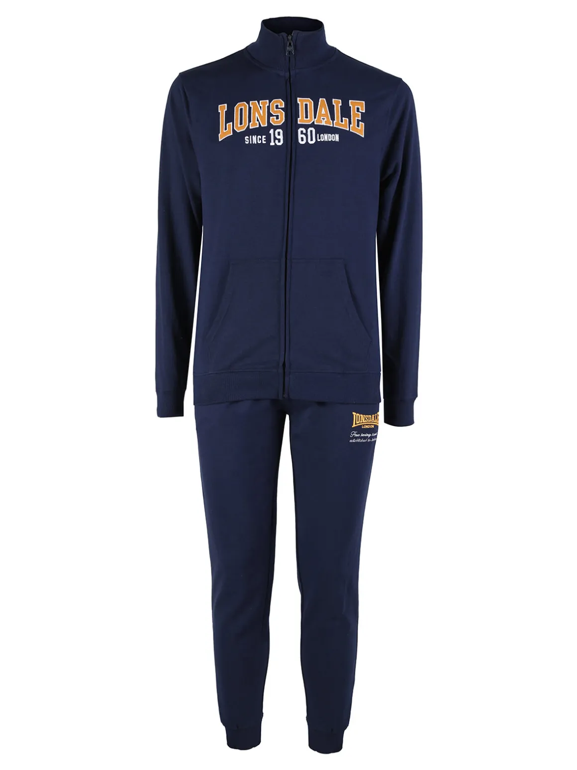 Lonsdale Tuta da uomo 2 pezzi con zip intera