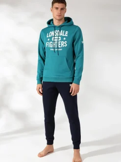 Lonsdale Tuta da uomo 2 pezzi con cappuccio