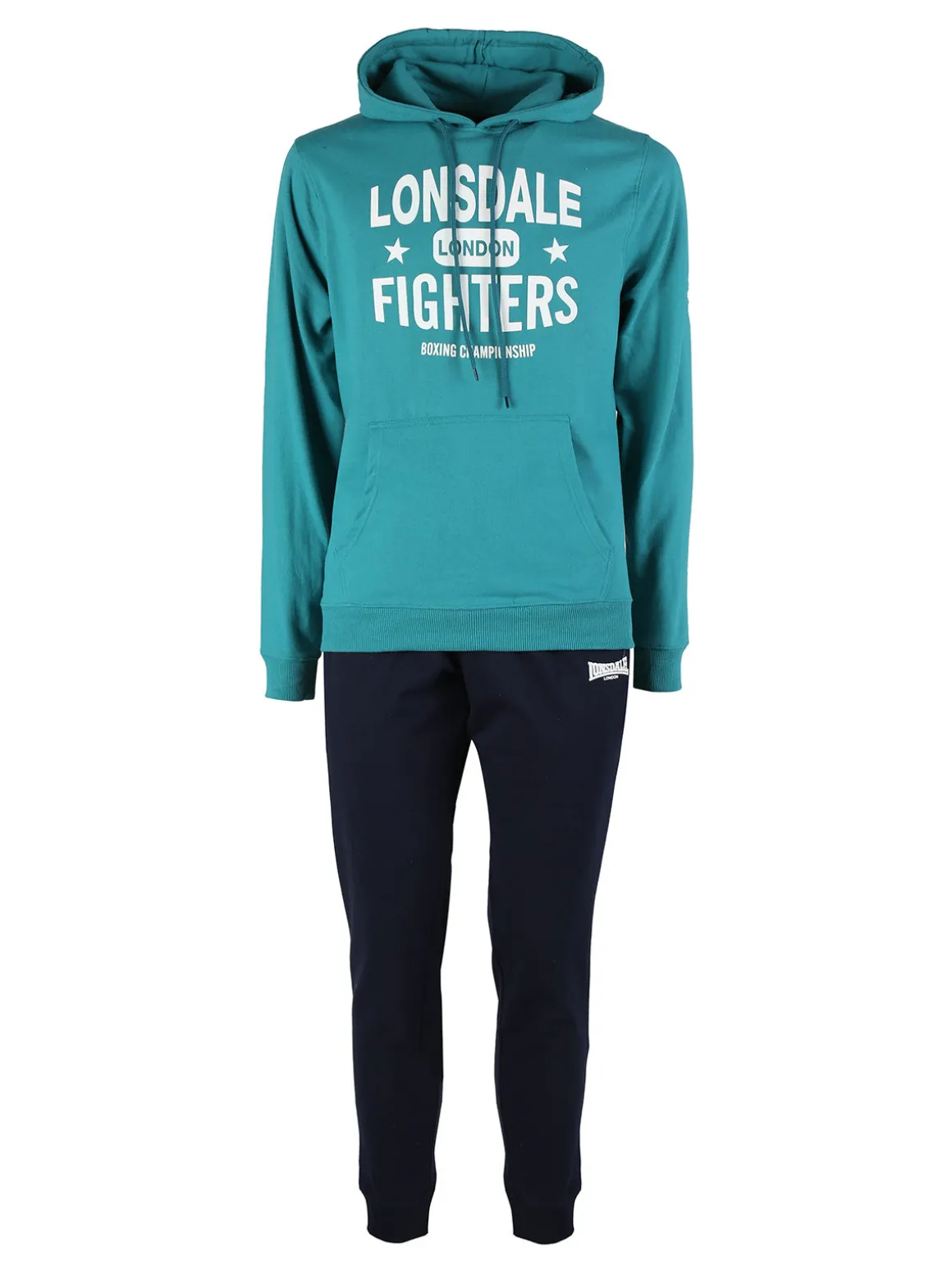 Lonsdale Tuta da uomo 2 pezzi con cappuccio