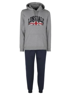Lonsdale Tuta da uomo 2 pezzi con cappuccio