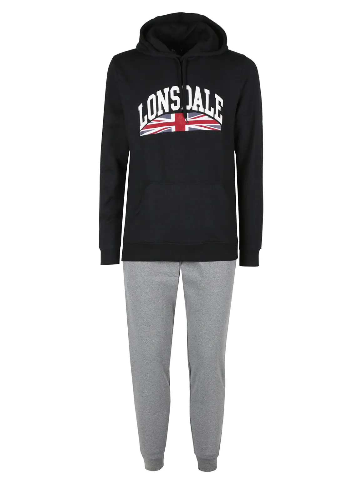 Lonsdale Tuta da uomo 2 pezzi con cappuccio