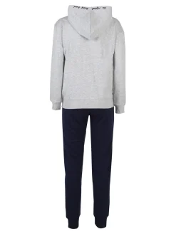 Lonsdale Tuta sportiva donna con cappuccio e zip