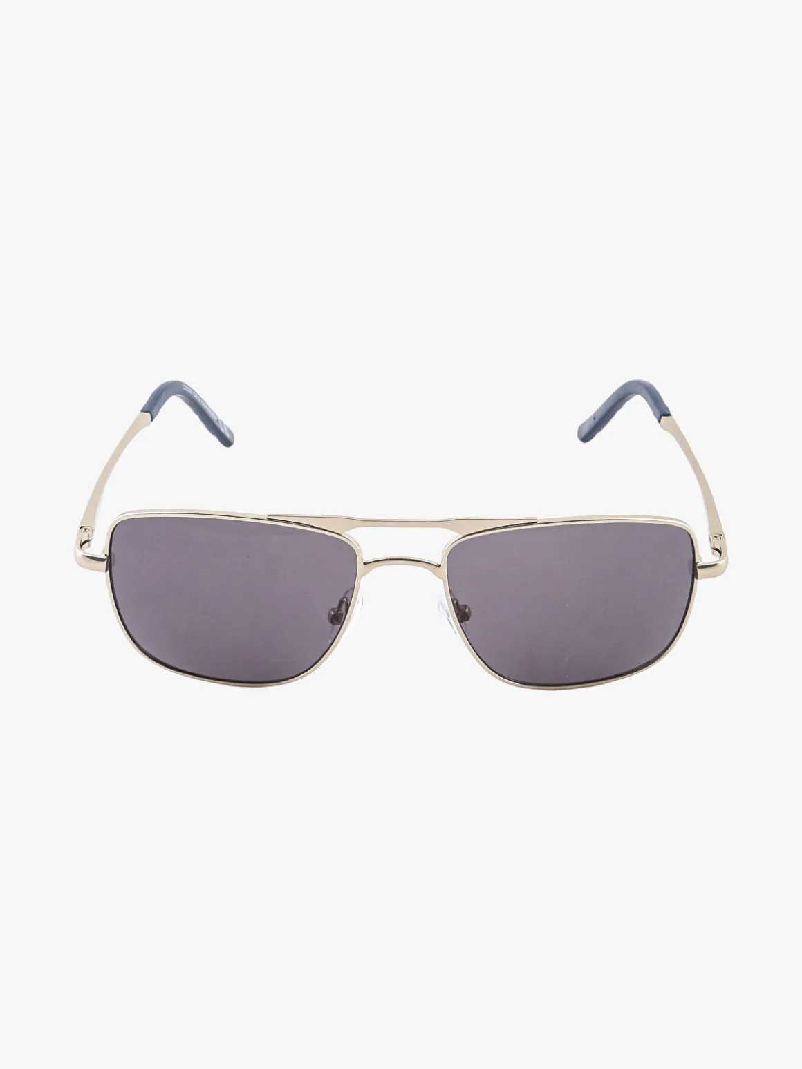 Looks Style Occhiali da sole aviatore da uomo - argento