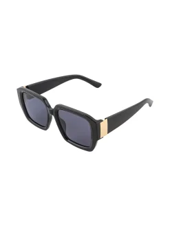 Looks Style Occhiali da sole quadrati da donna - nero