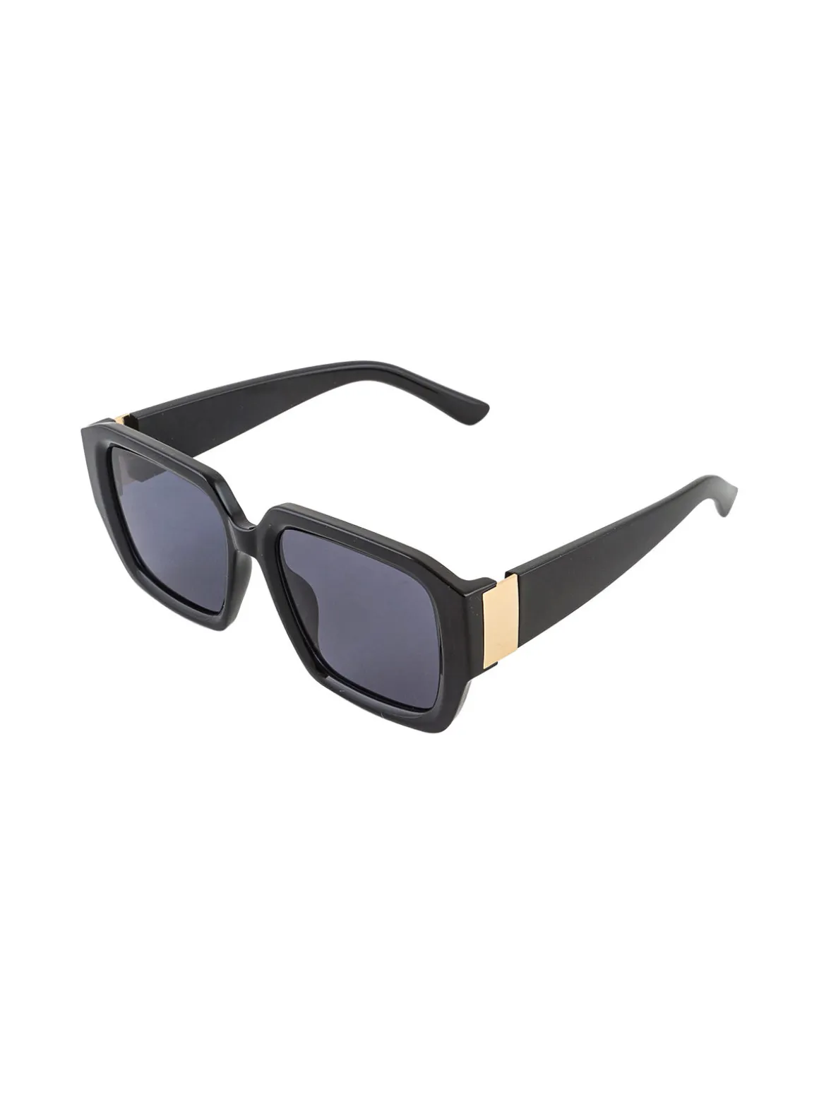 Looks Style Occhiali da sole quadrati da donna - nero
