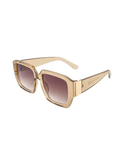 Looks Style Occhiali da sole quadrati da donna - champagne