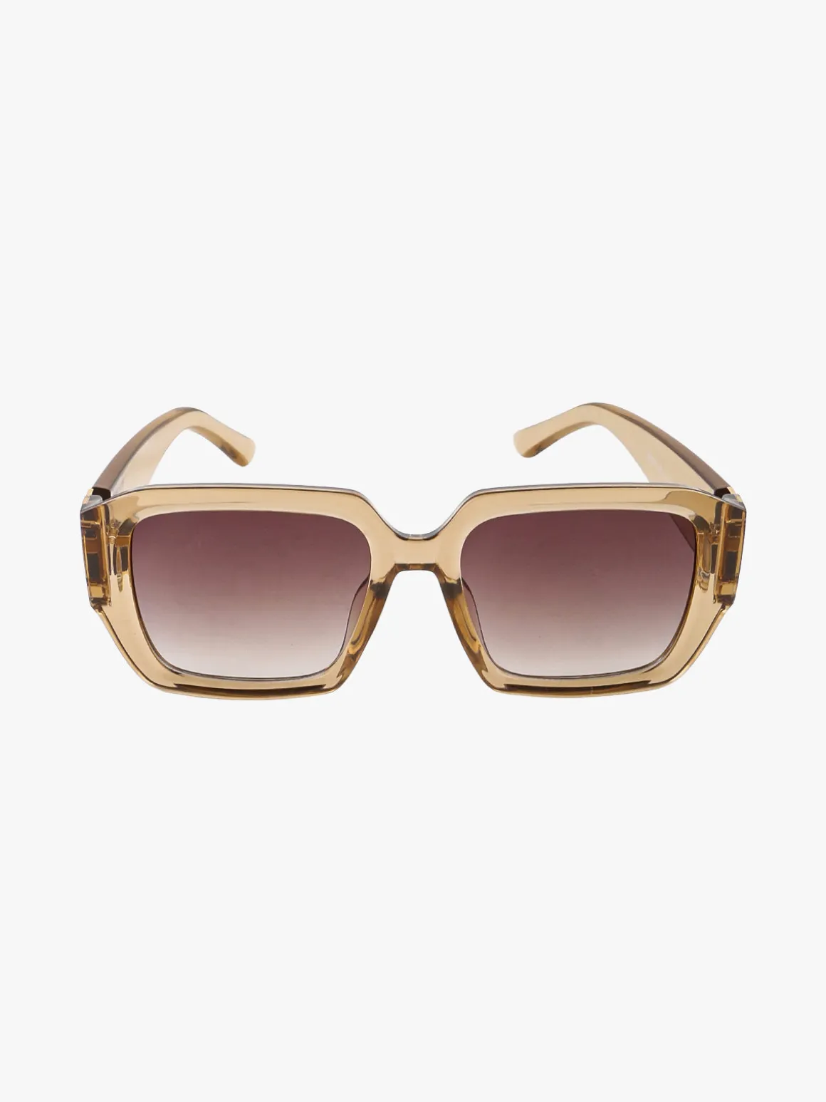 Looks Style Occhiali da sole quadrati da donna - champagne