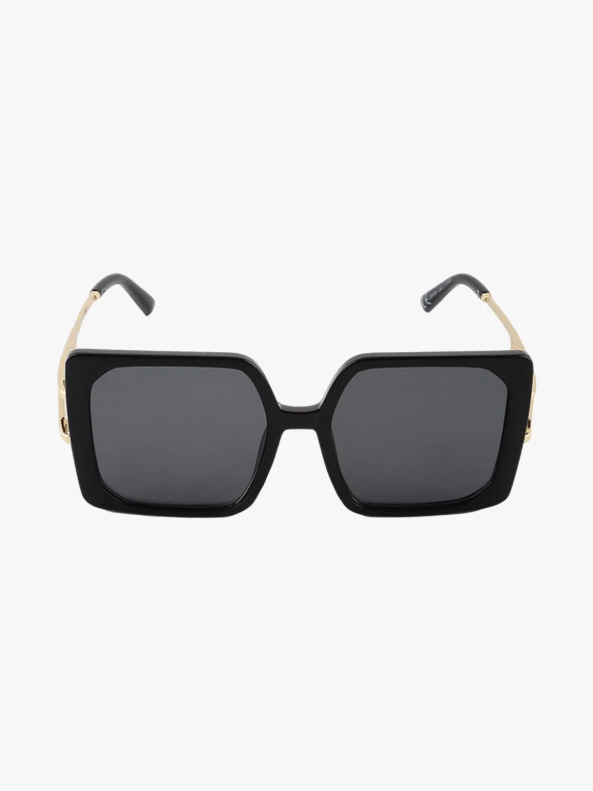 Looks Style Occhiali da sole quadrati da donna - nero