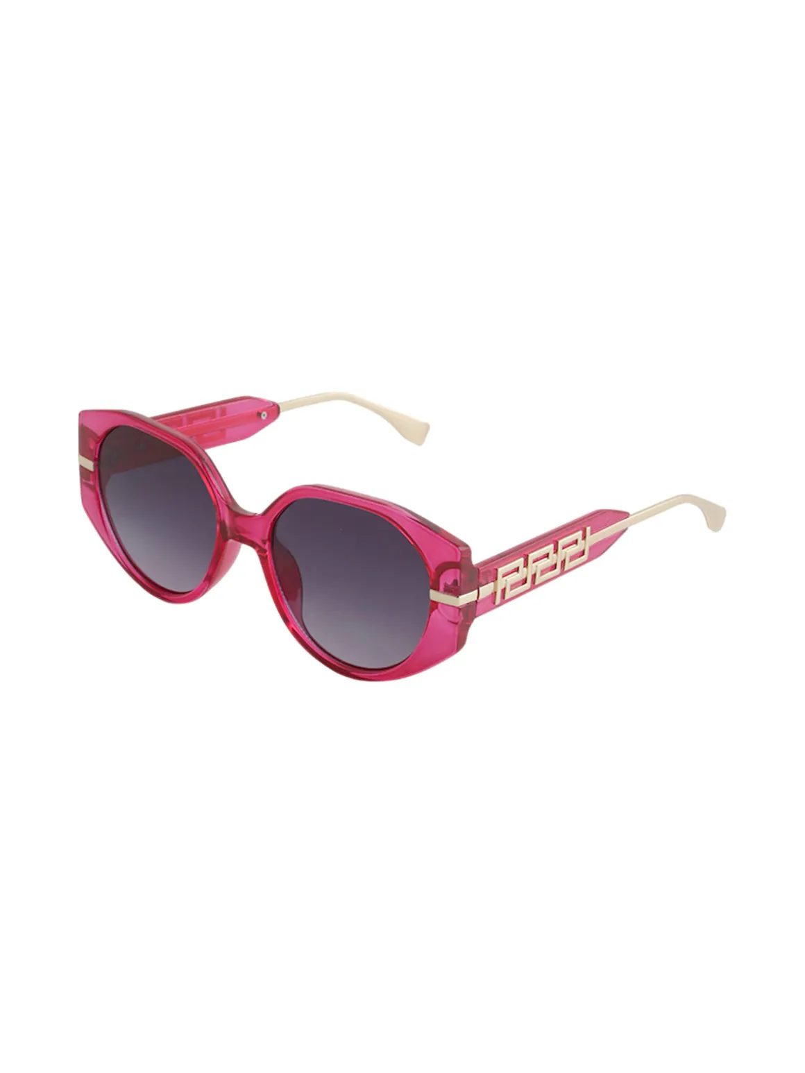 Looks Style Occhiali da sole squadrati da donna - porpora