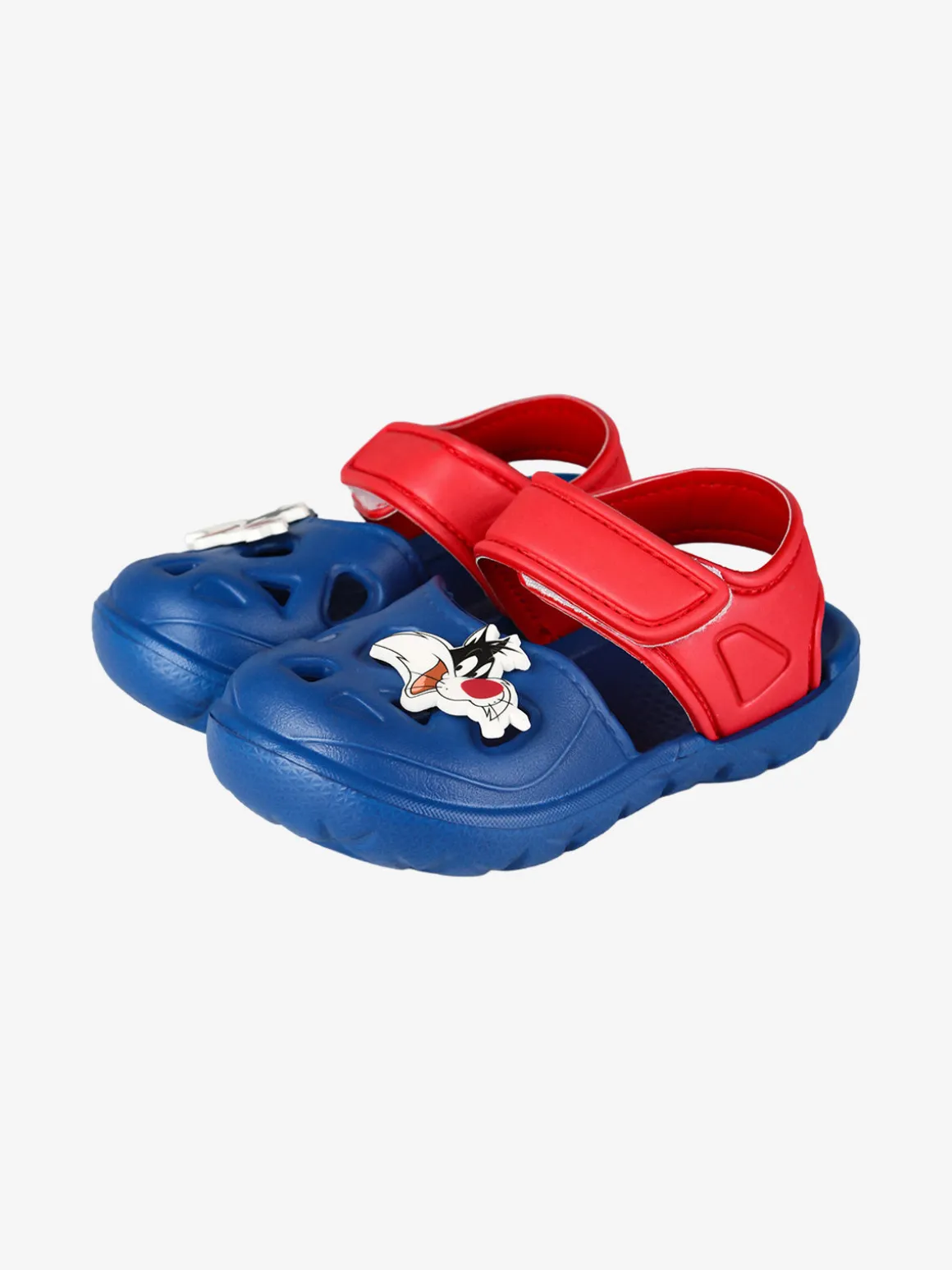 Looney Tunes Sandali da bambino in gomma con cinturino a strappo