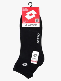 Lotto Calza corte da uomo . Confezione da 3 paia