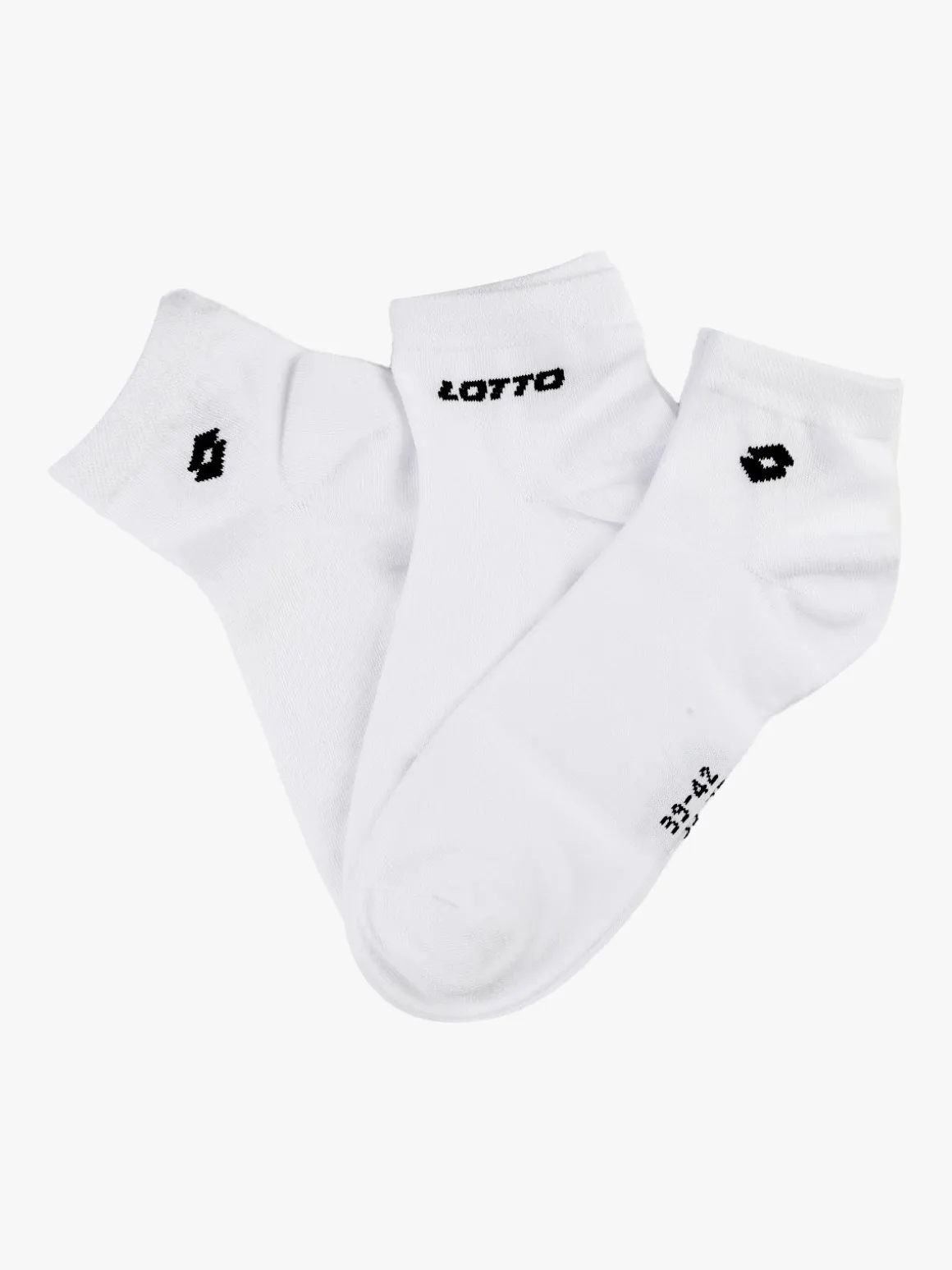 Lotto Calza corte da uomo. Confezione da 3 paia
