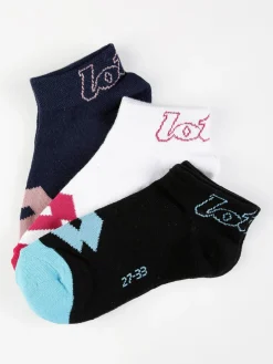 Lotto Calze corte da bambina confezione 3 paia
