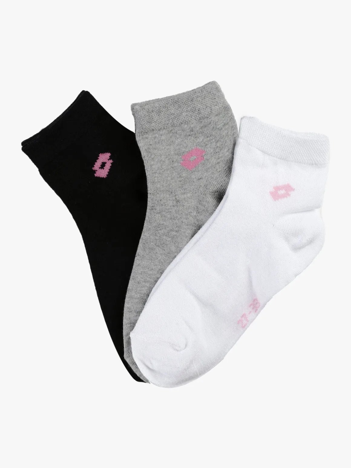 Lotto Calze corte da bambina. Confezione da 3 paia