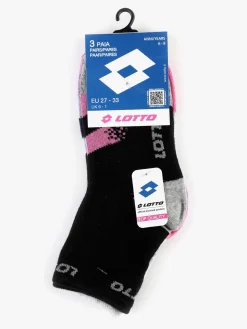 Lotto Calze midi da bambina bicolor Confezione 3 paia