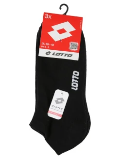 Lotto Confezione da 3 paia di salvapiede unisex - nero