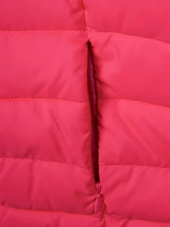 Lotto Dolly VII Bomber HD PAD G giubbino con cappuccio rosa fluo