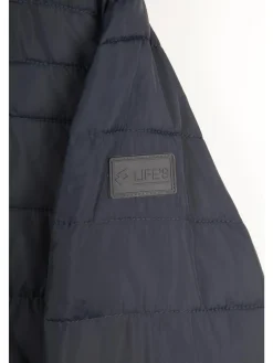 Lotto Marcus VII Bomber HD B giubbino con cappuccio blu scuro