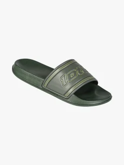 Lotto MIDAWAY IV SLIDE Ciabatte da uomo in gomma - militare
