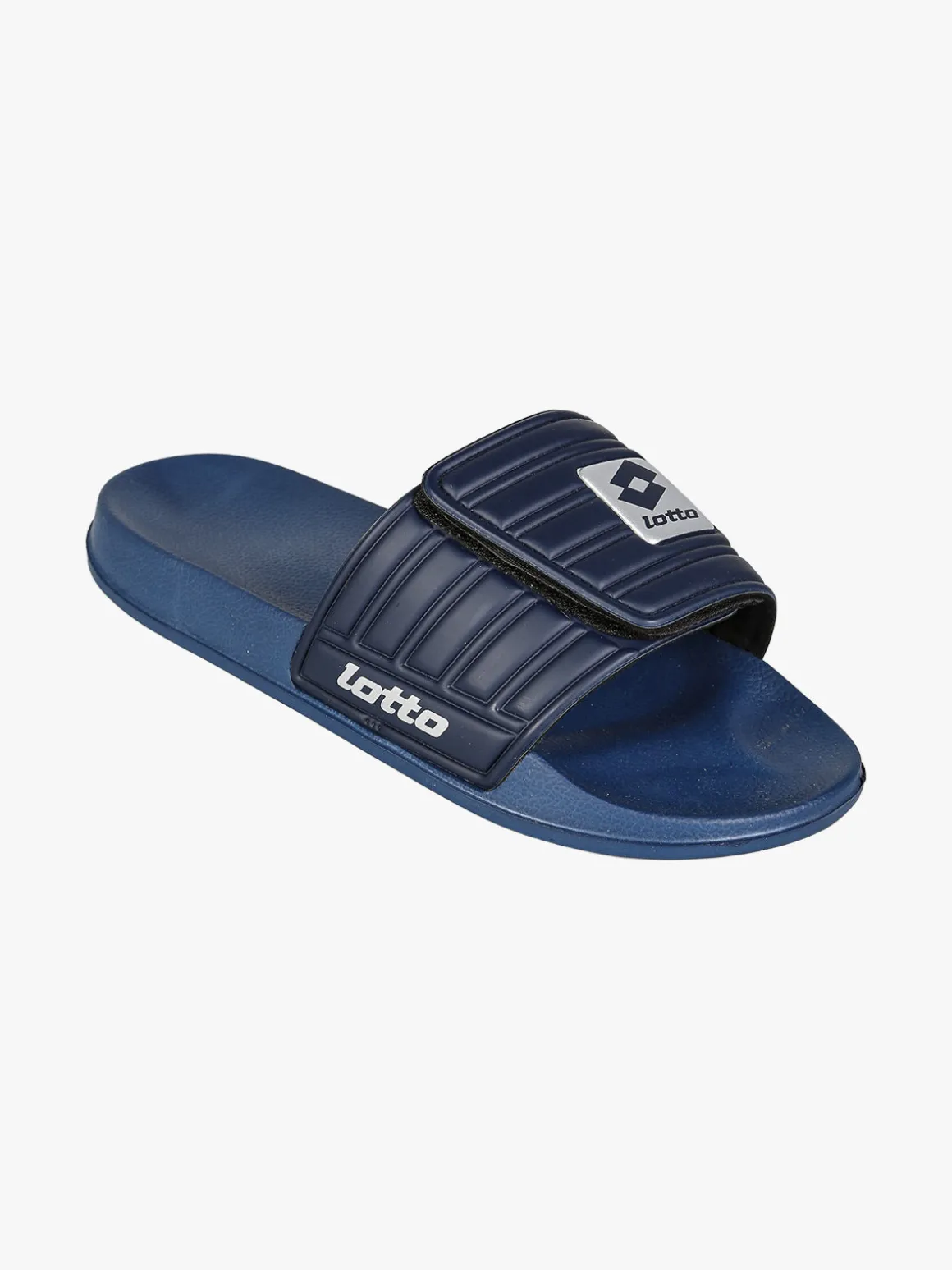 Lotto RICO STRAP Ciabatte da uomo in gomma con strappo - blu scuro