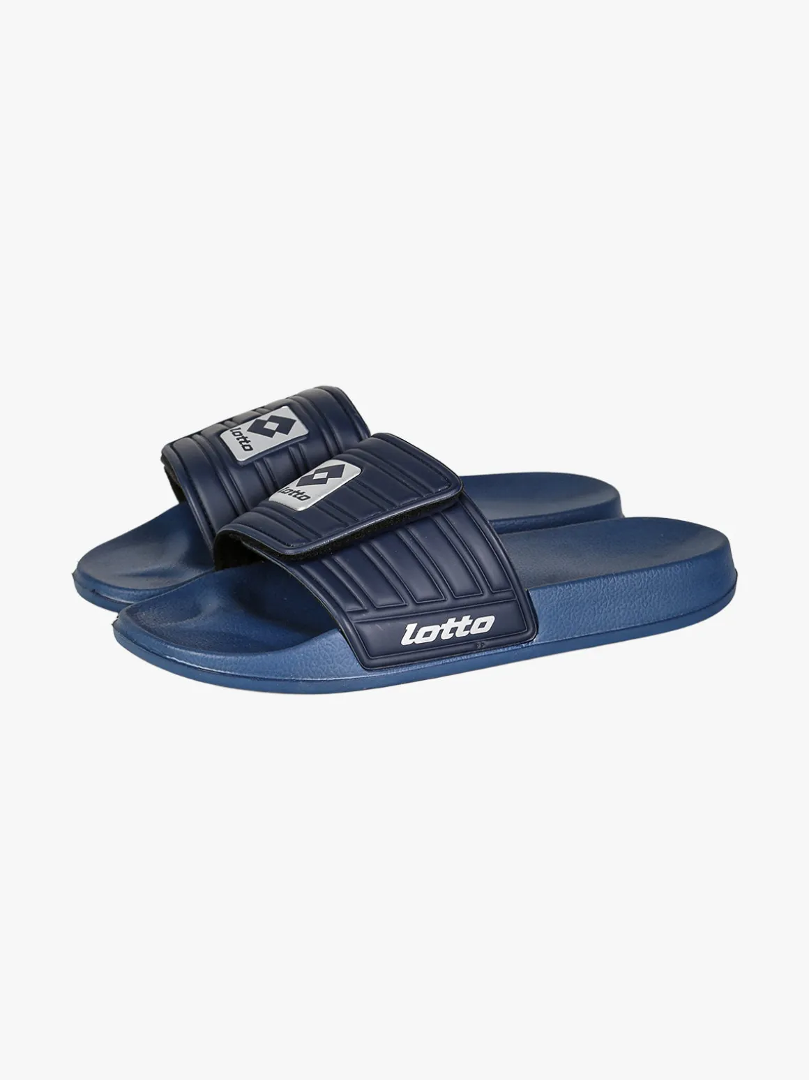 Lotto RICO STRAP Ciabatte da uomo in gomma con strappo - blu scuro
