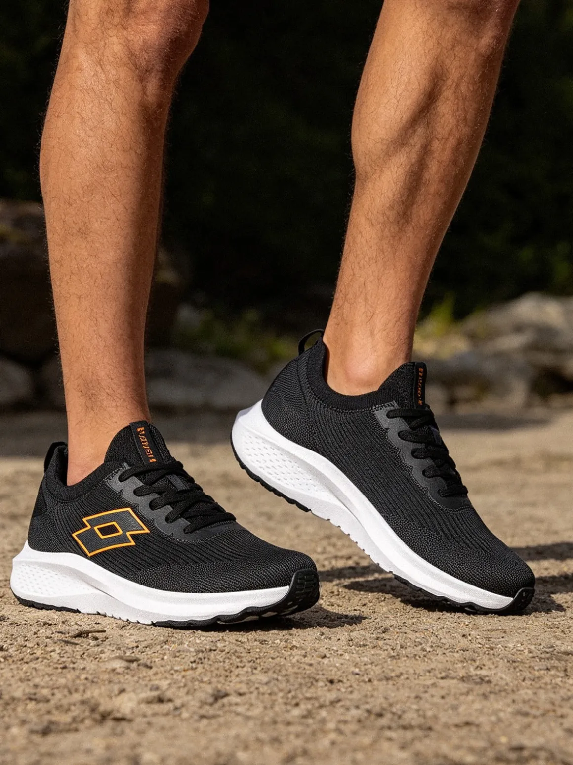 Lotto SPEEDRIDE 1000 Sneakers da uomo in maglia - arancione