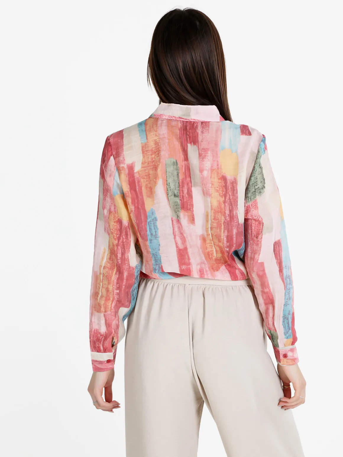 Louise Doro Camicia donna colorata maniche lunghe
