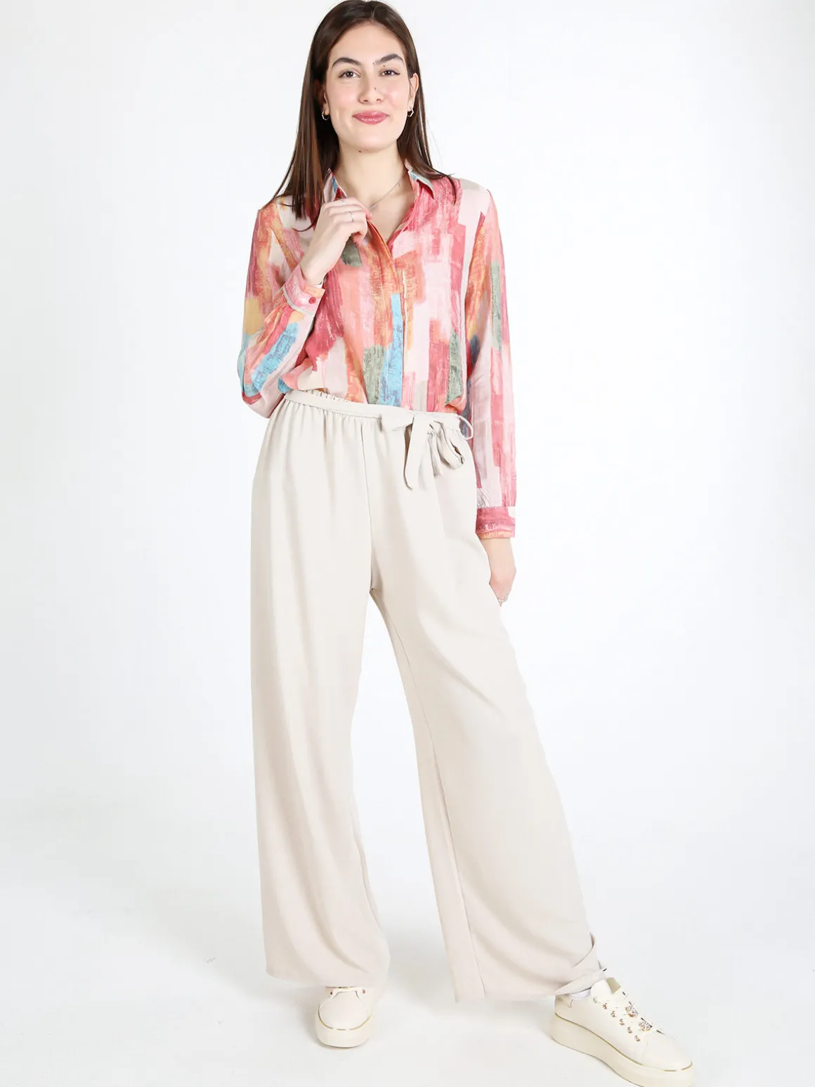Louise Doro Camicia donna colorata maniche lunghe