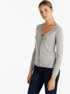 Louise Orop Cardigan da donna con bottoni