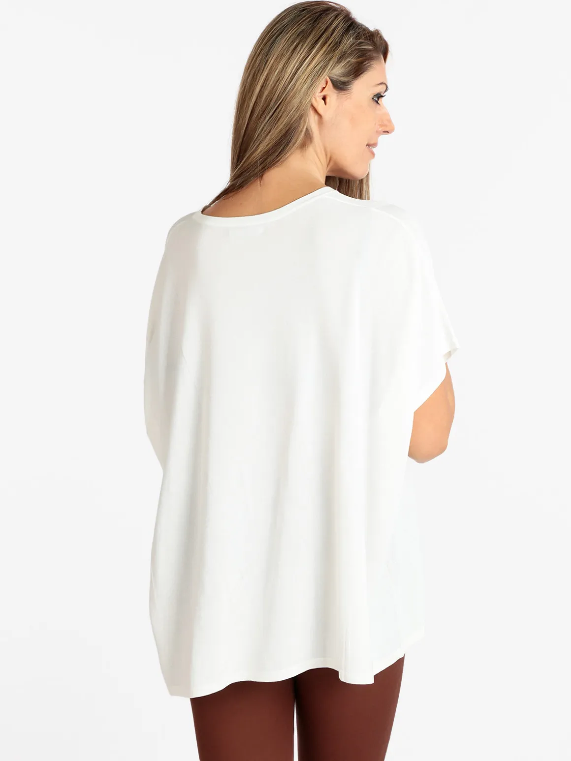 Louise Orop Maglia donna oversize manica corta