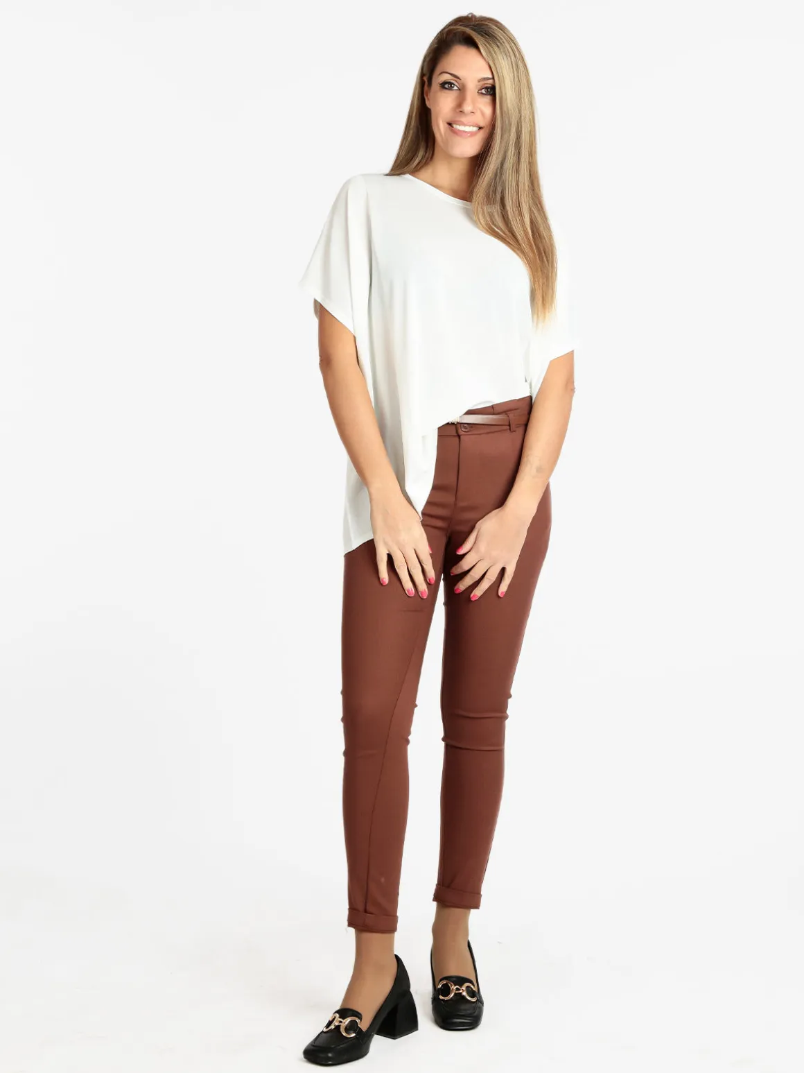 Louise Orop Maglia donna oversize manica corta