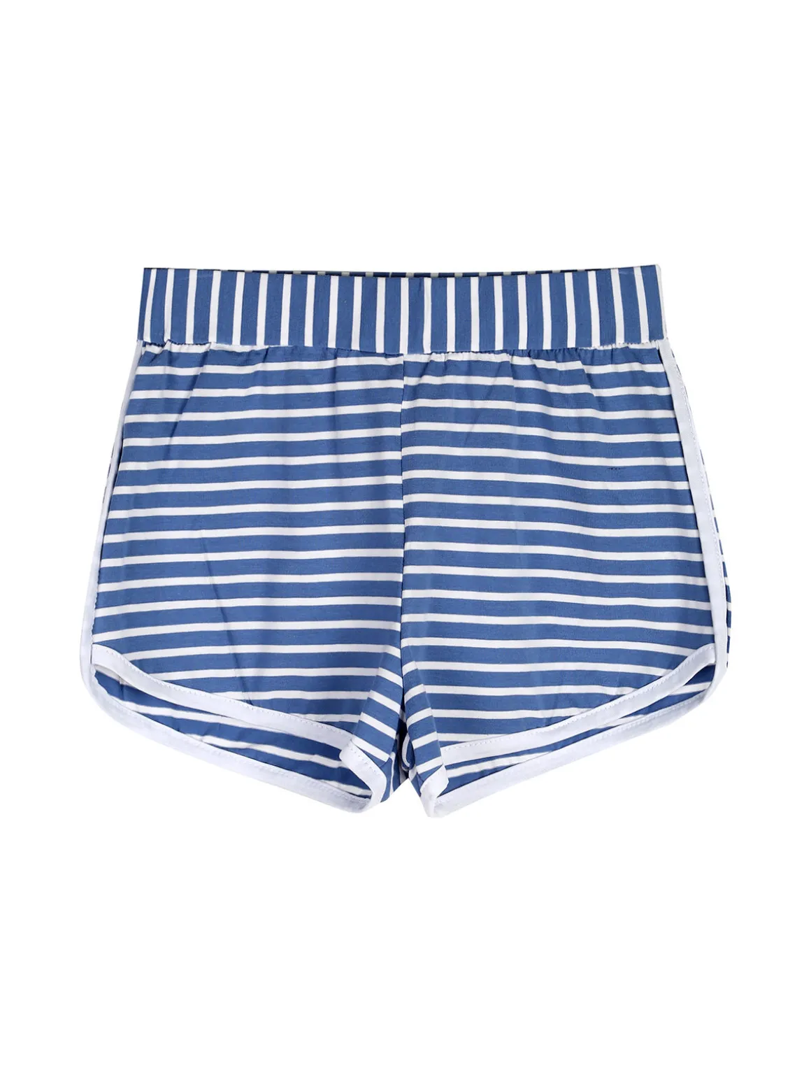 Luisa Chic Completo corto da bambina con canotta e shorts rigati