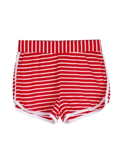 Luisa Chic Completo corto da bambina con canotta e shorts rigati