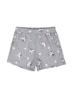 Luisa Chic Completo corto da neonata unicorno con t-shirt e shorts