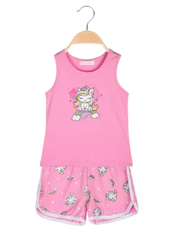 Luisa Chic Completo corto da neonata con canotta e shorts
