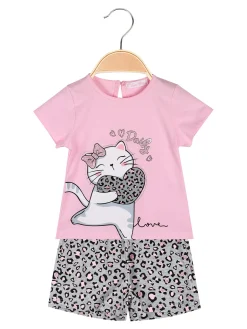 Luisa Chic Completo corto da neonata 2 pezzi