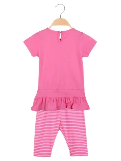 Luisa Chic Completo 2 pezzi da neonata con leggings a righe