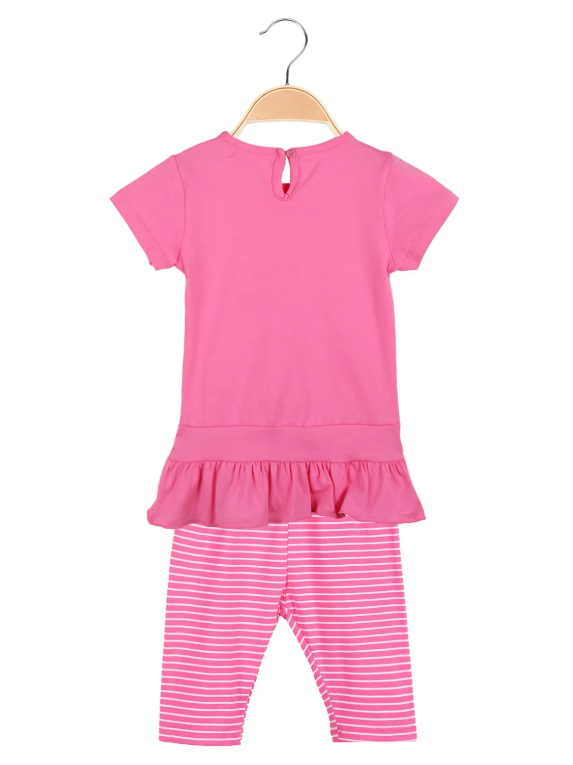 Luisa Chic Completo 2 pezzi da neonata con leggings a righe