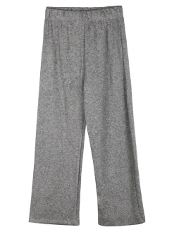 Luisa Chic Pantaloni da bambina in maglia - grigio