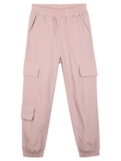 Luisa Chic Pantaloni da bambina con tasconi e polsini