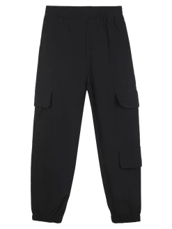 Luisa Chic Pantaloni da bambina con tasconi e polsini